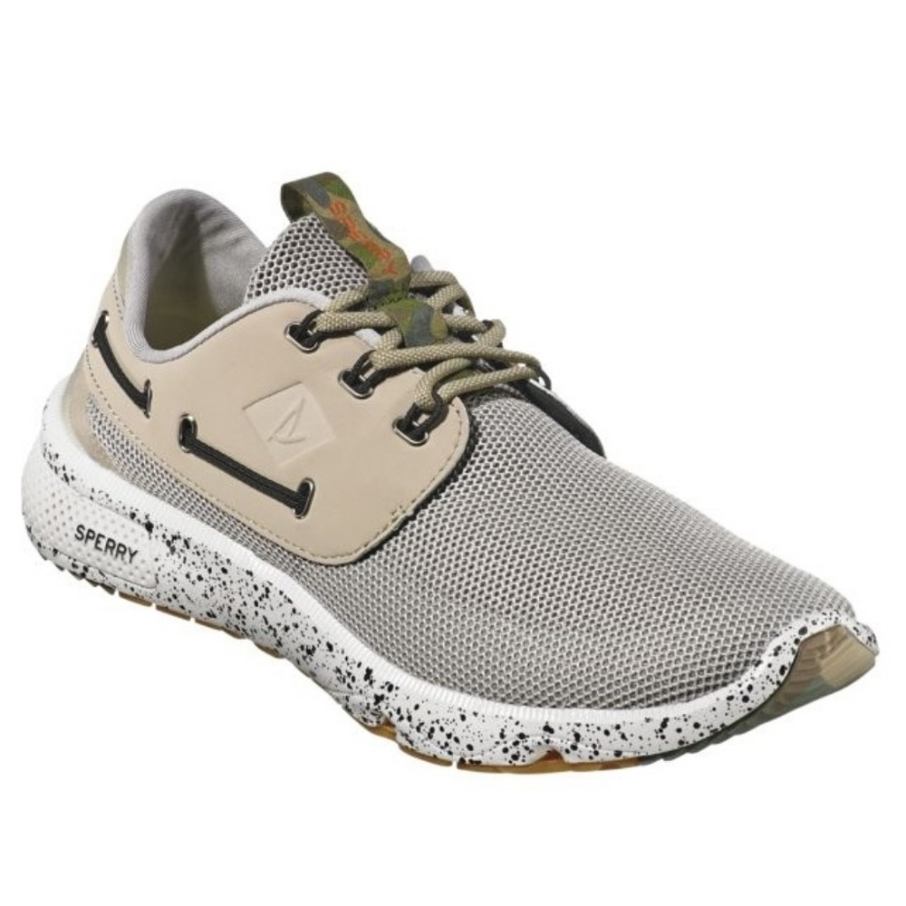 Sperry Top-Sider Women's 7 Seas 3-Eye Camo Taupe - Picture 3 of 8